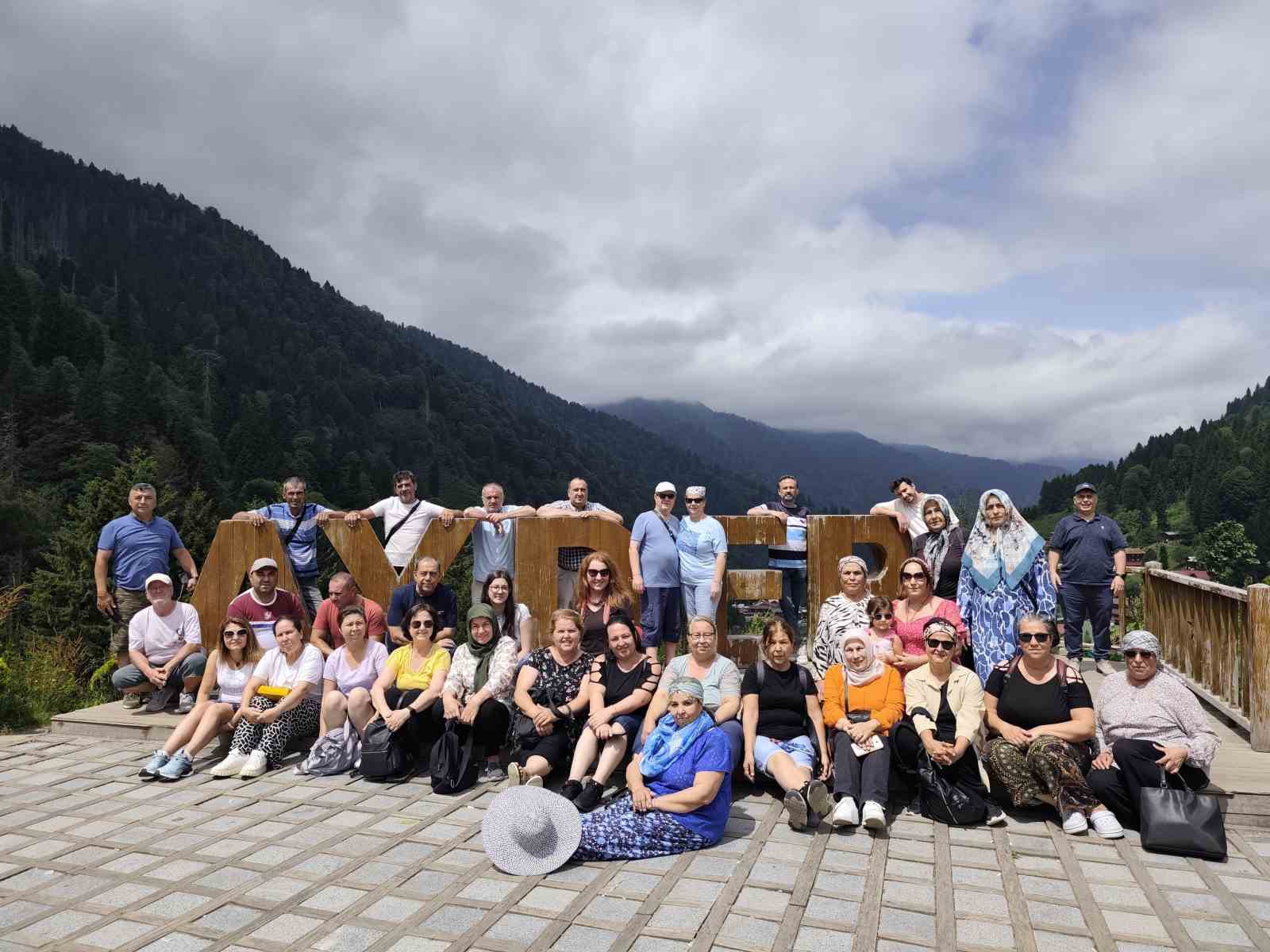 Nazilli’nin sıcağından kaçıp Karadeniz’de serinlediler