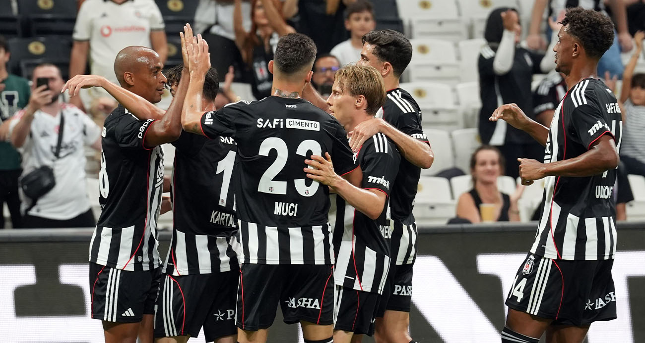 Beşiktaş, UEFA Konferans Ligi’nde lig aşamasına kalmak için sahada