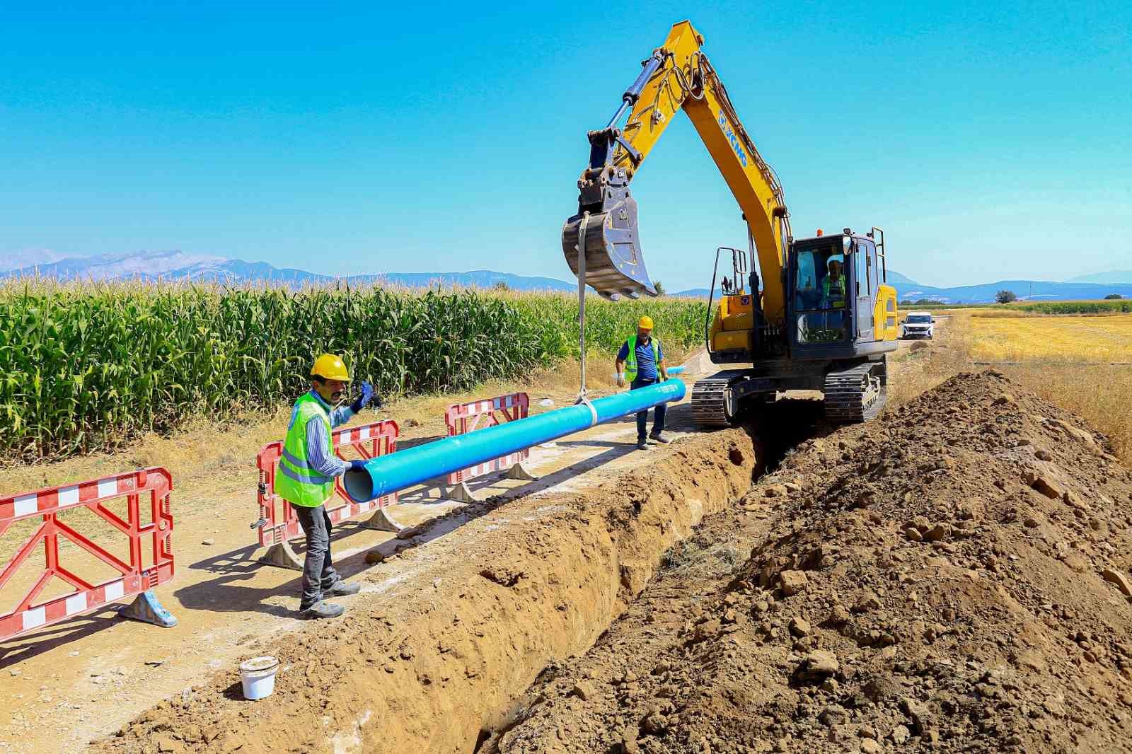 Tavas’ın su ve asbestli boru sorununa kalıcı çözüm üretiliyor