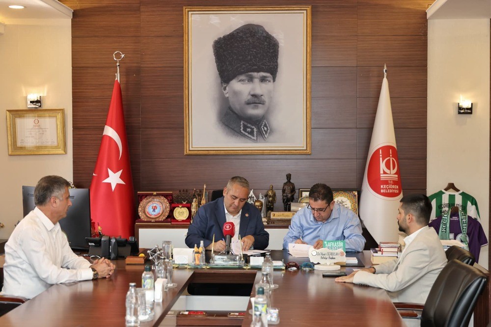 Keçiören Belediyesi ve Jeoloji Mühendisleri Odası arasında iş birliği protokolü