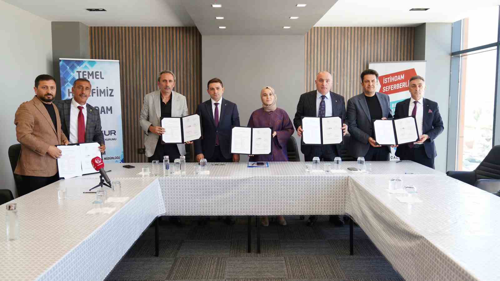 Erzurum’da istihdam garantili eğitim protokolü