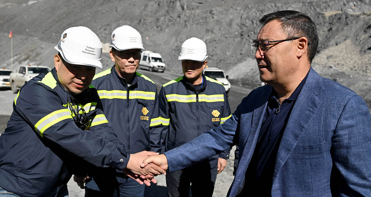 Kırgızistan'da altın madeninde ilk kez yer altı üretime başlandı