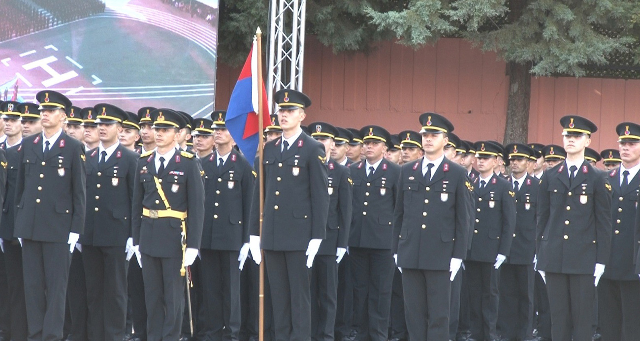 Bursa Işıklar Jandarma Astsubay Meslek Yüksekokulu’nda 781 astsubay mezun oldu
