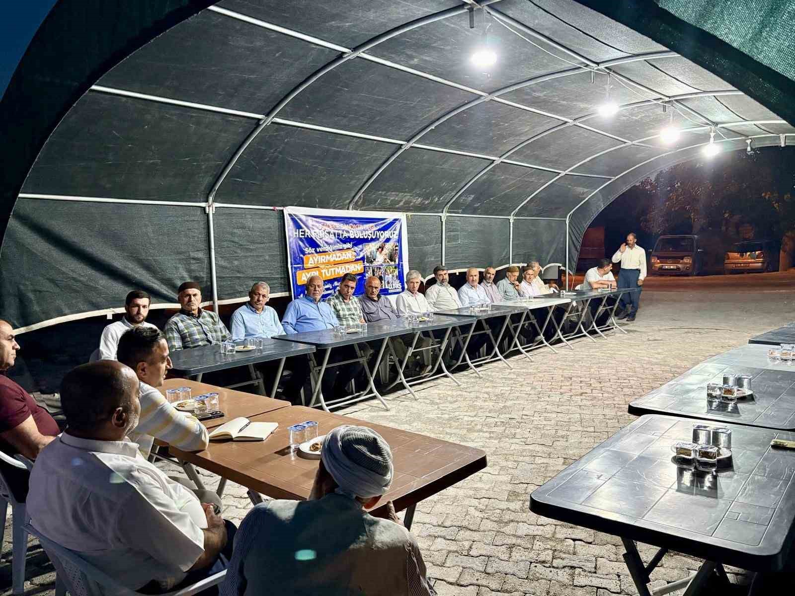 Başkan Ulutaş, Doğu Mahallesi’nde vatandaşlarla buluştu