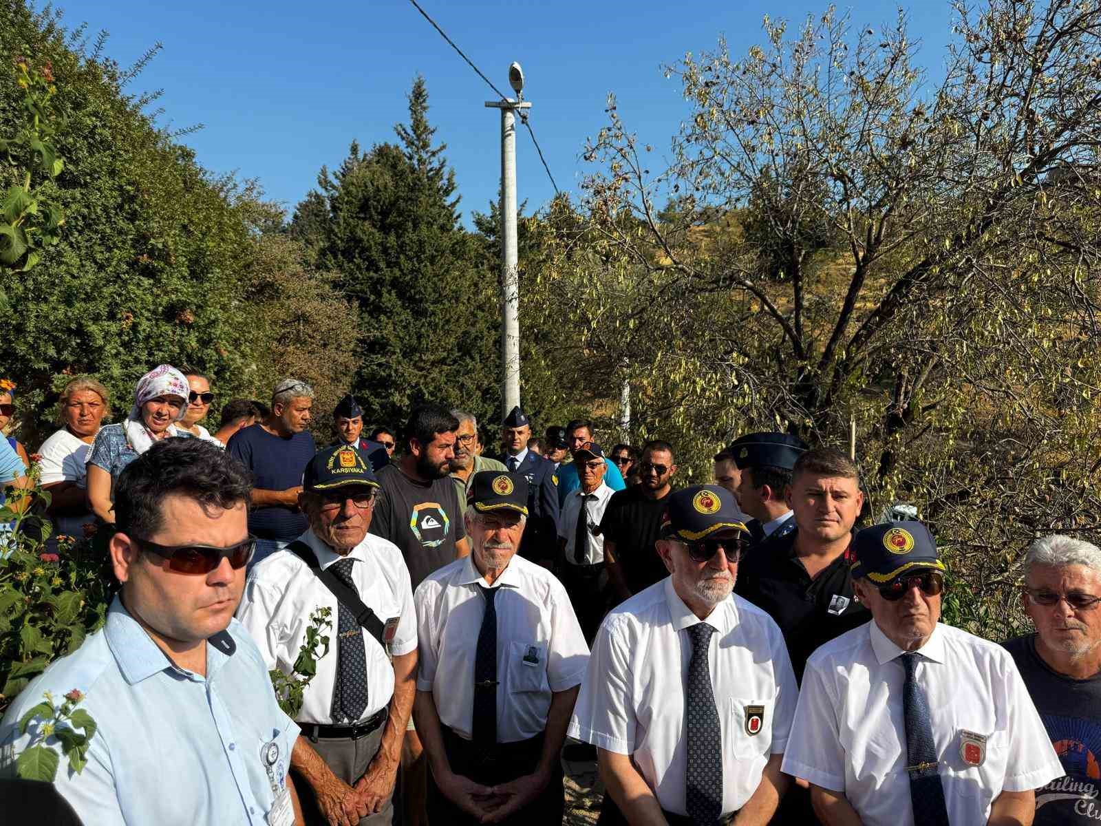 Kıbrıs Gazisi Datça’da toprağa verildi