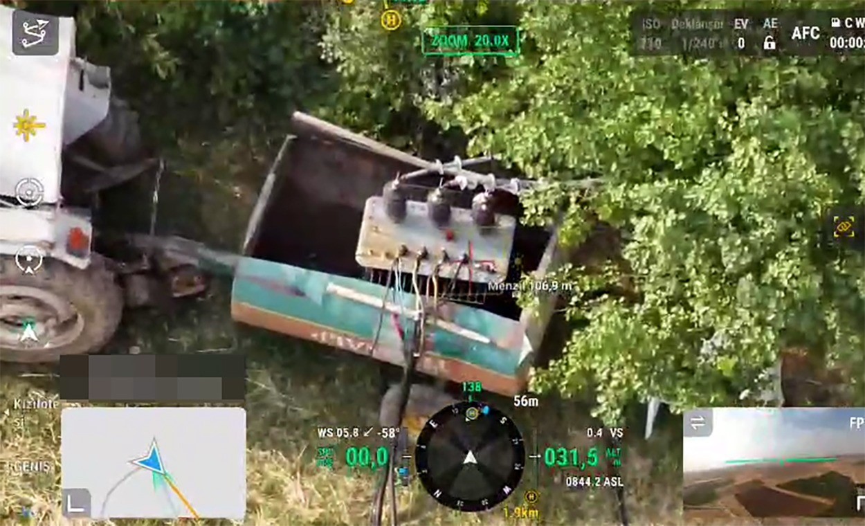 Mardin’de su tankerinde muhafaza edilen 