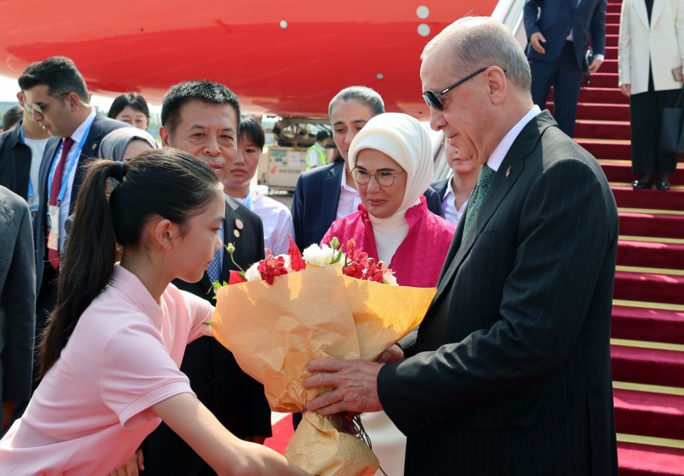 Cumhurbaşkanı Erdoğan Çin'de