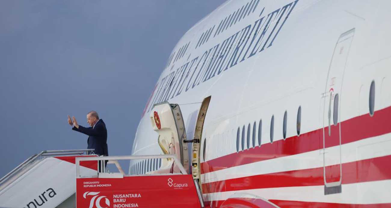 Cumhurbaşkanı Erdoğan Çin’e gitti