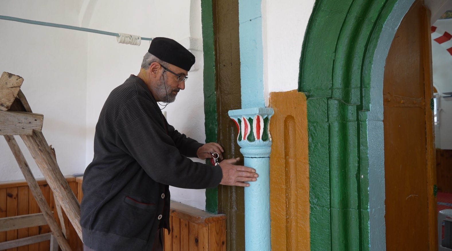 Gümüşhane’de 143 yıllık camide deprem ve heyelan uyarı sistemi