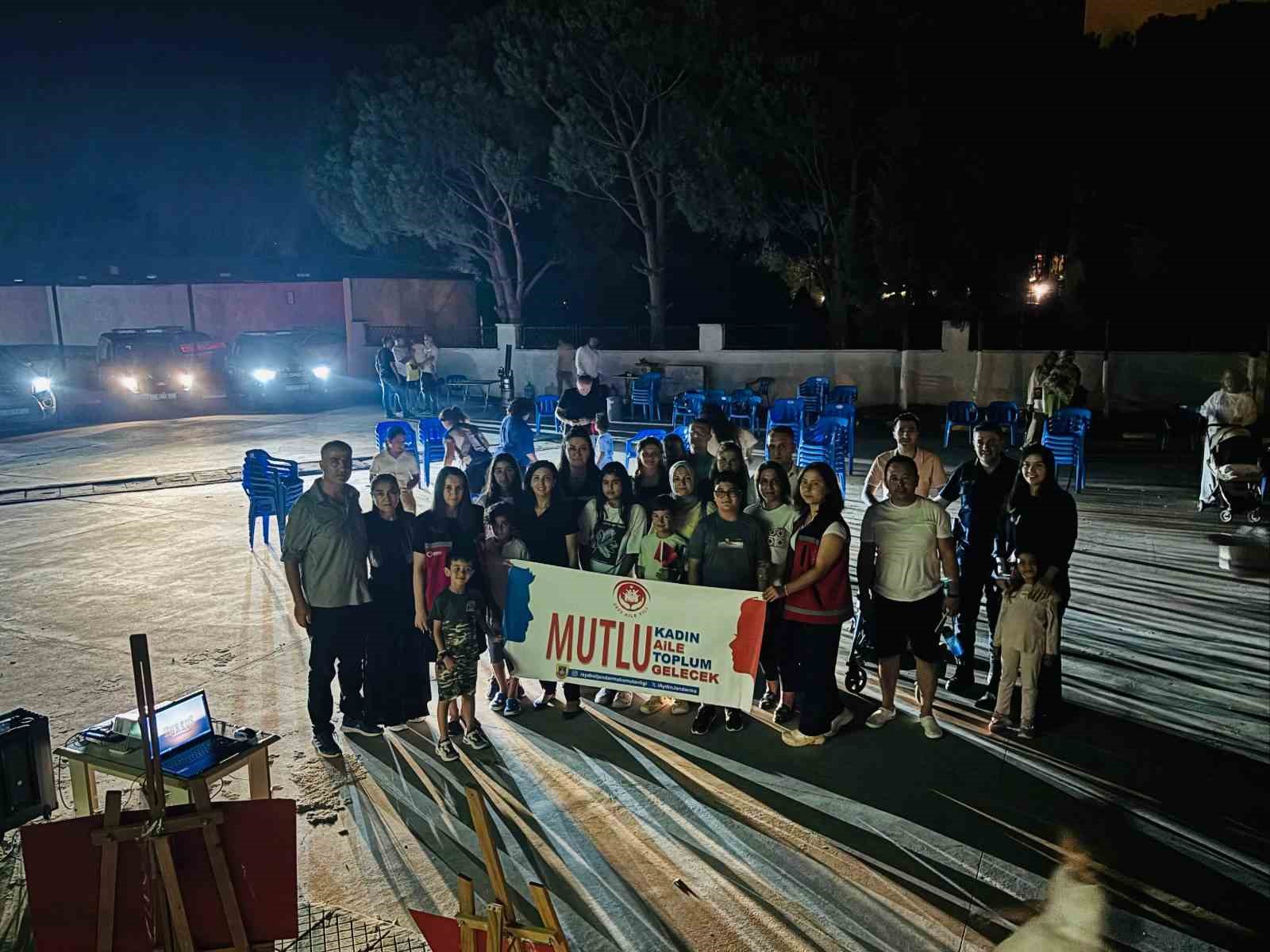 Çine’de jandarmadan aile temalı 30 Ağustos etkinliği