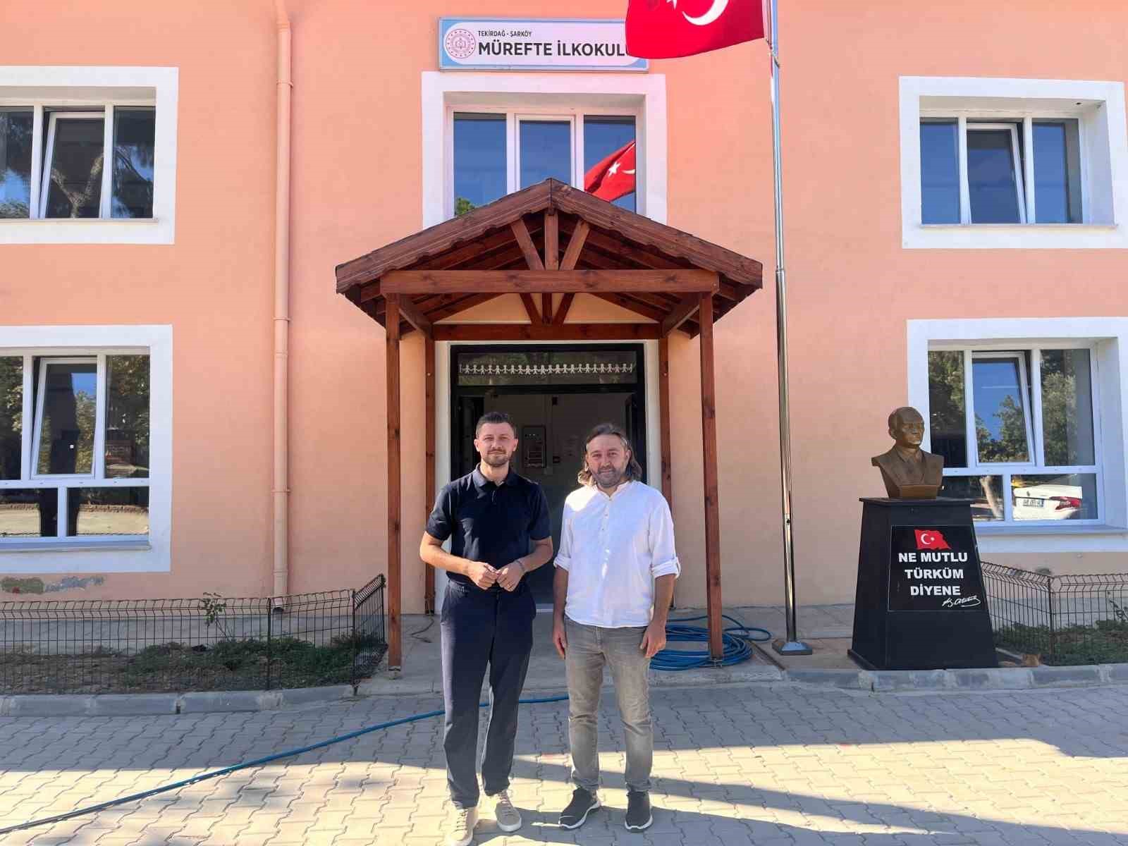 Mürefte’deki iki okula yazıcı desteği