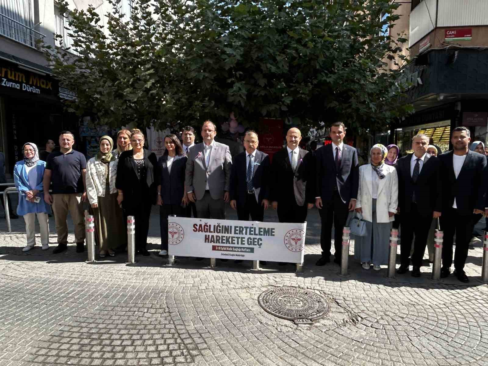 Güngören’de Sağlıklı Yaşam Stantları kuruldu