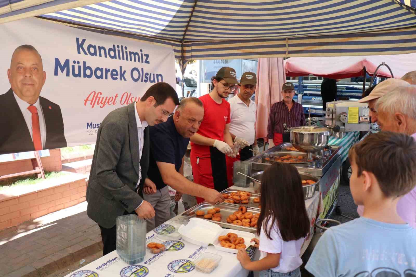 Bozdoğan Belediyesi’nden Mevlid Kandili hayrı