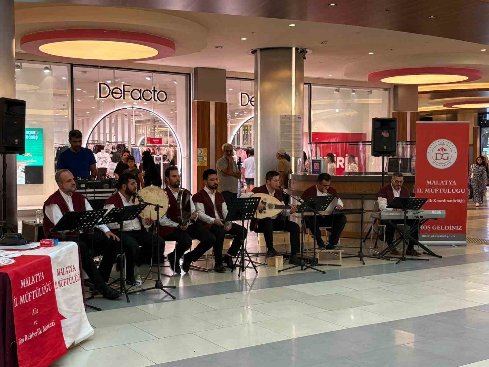 MalatyaPark AVM’de Mevlit Kandili programı düzenlendi