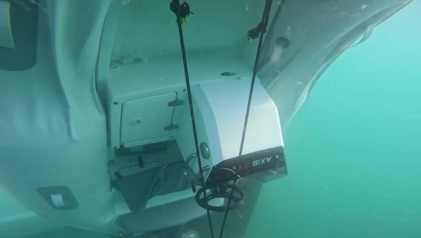 Zonguldak’ta denizde batan 40 milyon liralık yatın su altı görüntüleri ortaya çıktı