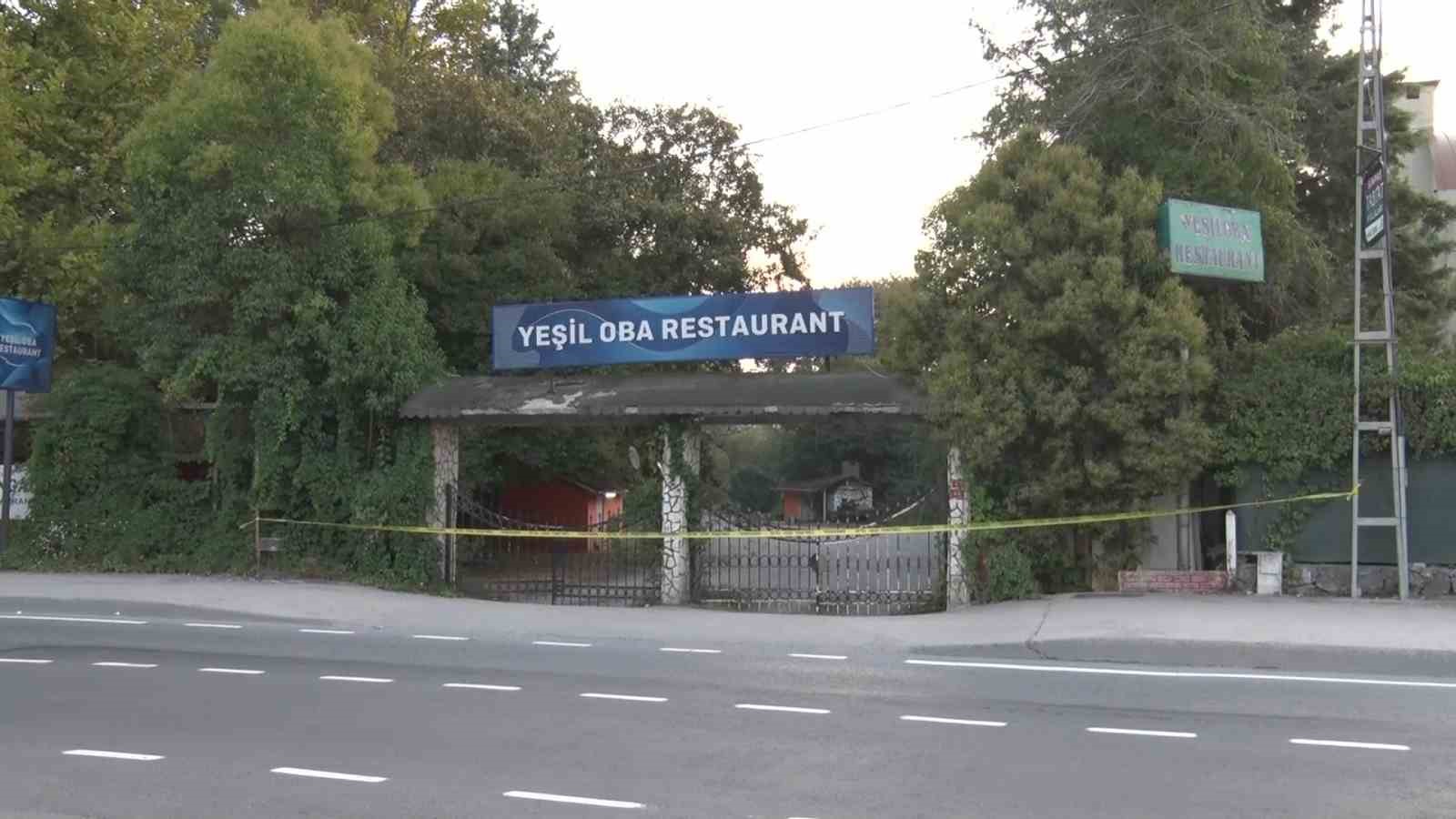 Çekmeköy’de savcının öldürüldüğü restoran günün ilk ışıklarıyla görüntülendi