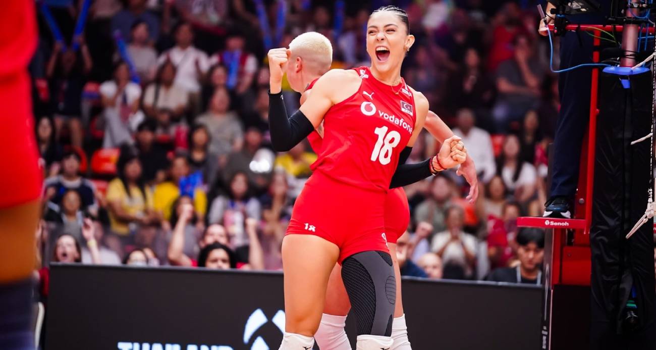 A Milli Kadın Voleybol Takımı, Dünya Şampiyonası’nda tarihinde ilk kez yarı finalde