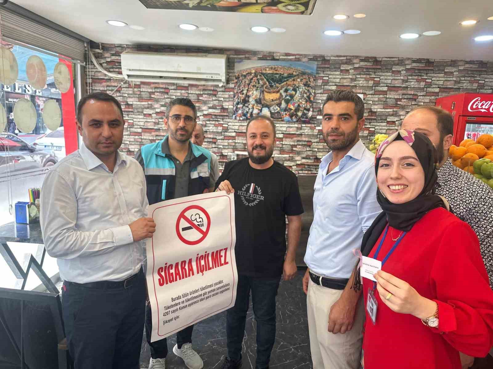 Silopi’de vatandaşlar sigaranın zararları hakkında bilgilendirildi