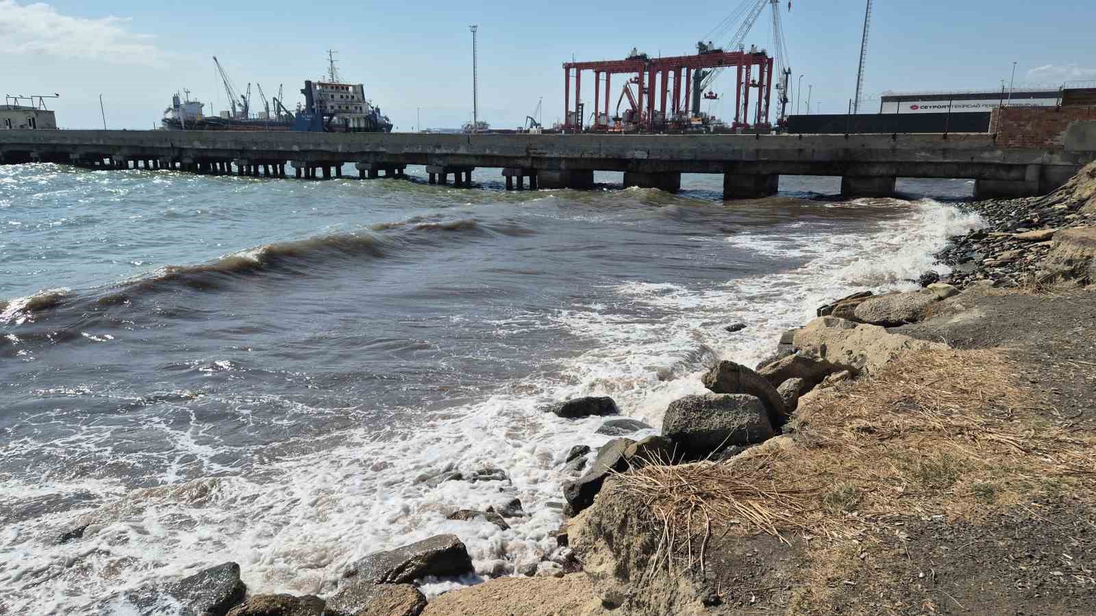 Tekirdağ’da poyraz etkili oluyor