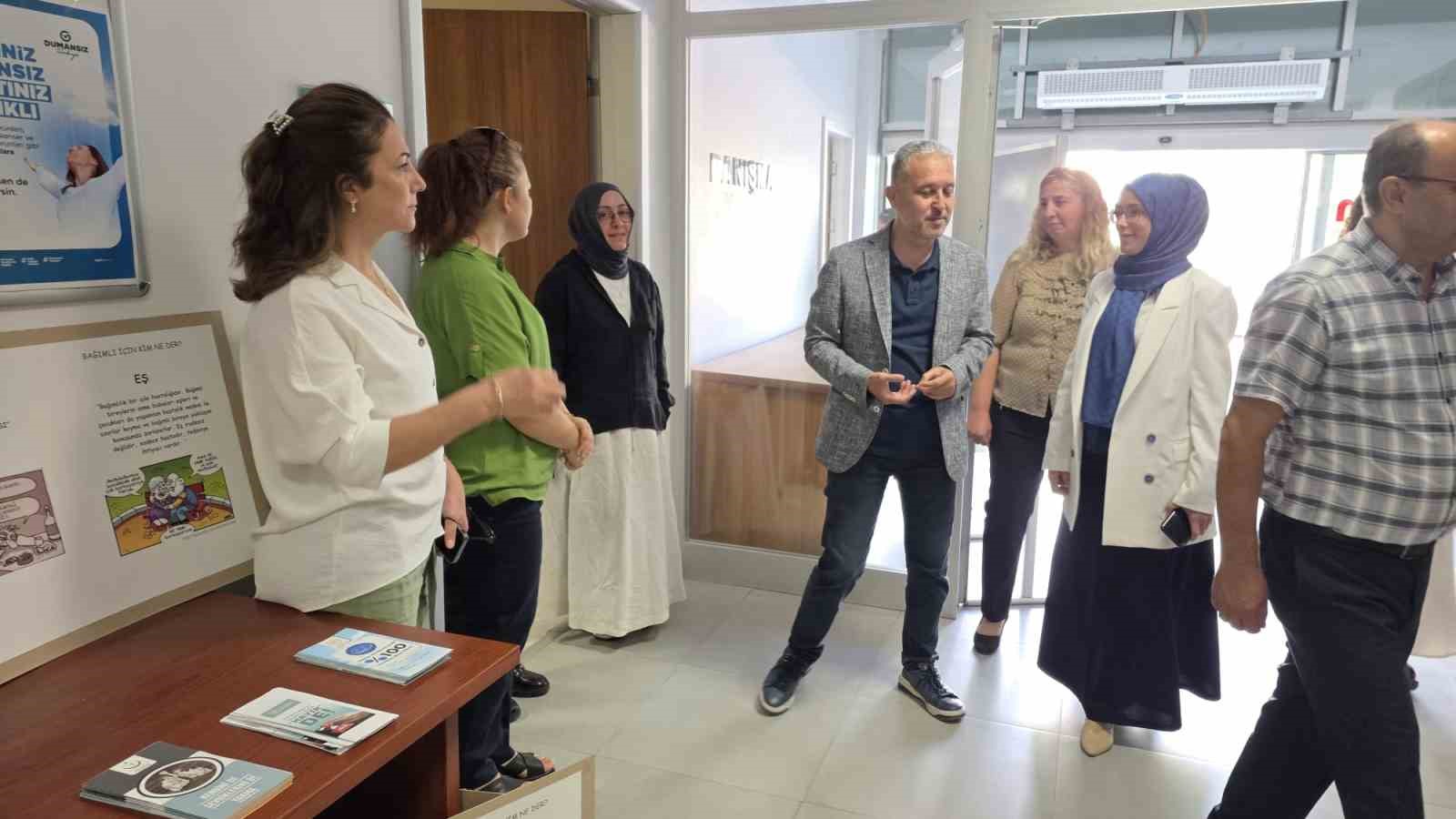 İl Sağlık Müdürü Dr. Yasin Yılmaz’dan Sağlıklı Hayat Merkezi ziyaret