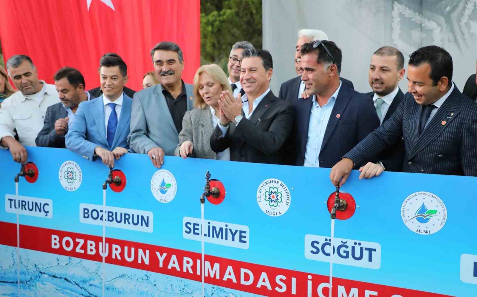 MUSKİ, Bozburun içme suyu projesinde 2. etap çalışmalarına başladı