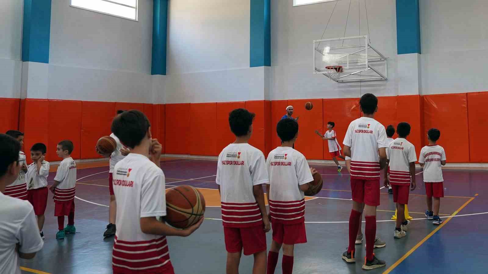 Kahramanmaraş’ta çocuklar sporla büyüyor