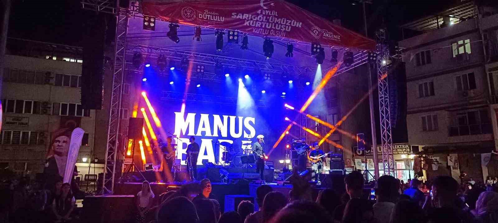 Sarıgöl’de Manuş Baba rüzgarı esti