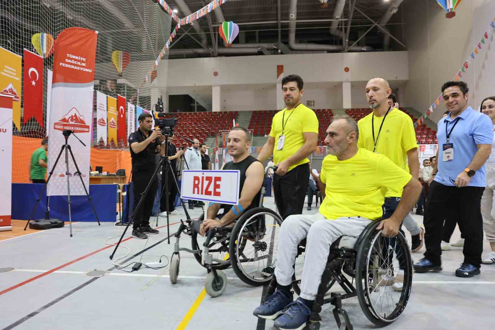 Para Tırmanış Türkiye Şampiyonası Nevşehir’de başladı