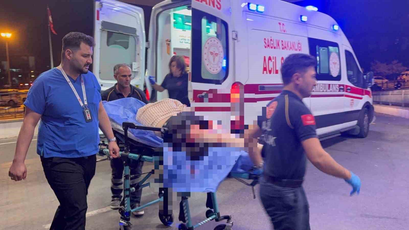 Gürültü kavgası kanlı bitti: 1 yaralı