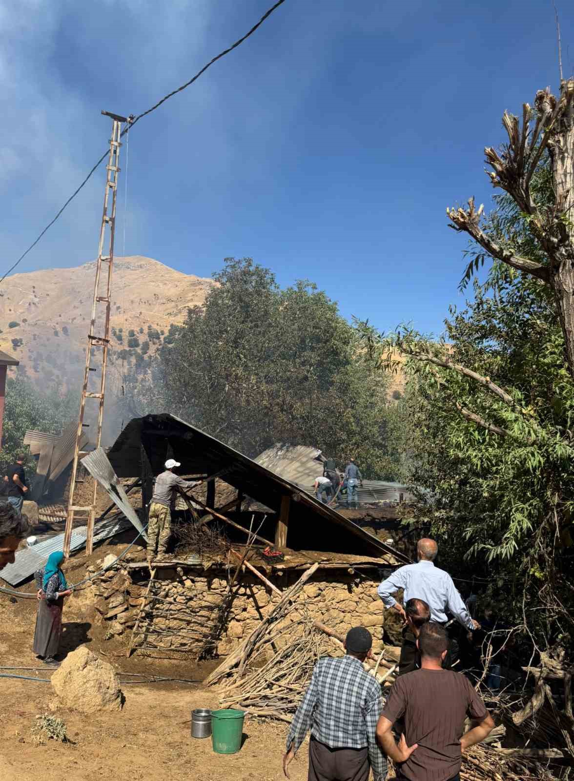 Batman’da korkutan yangın