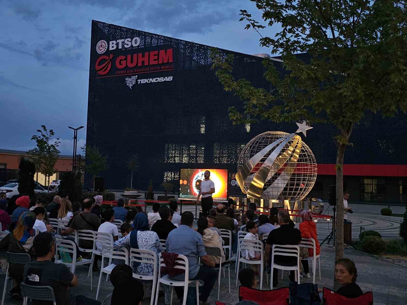 GUHEM’de Ay tutulması gözlem etkinliği