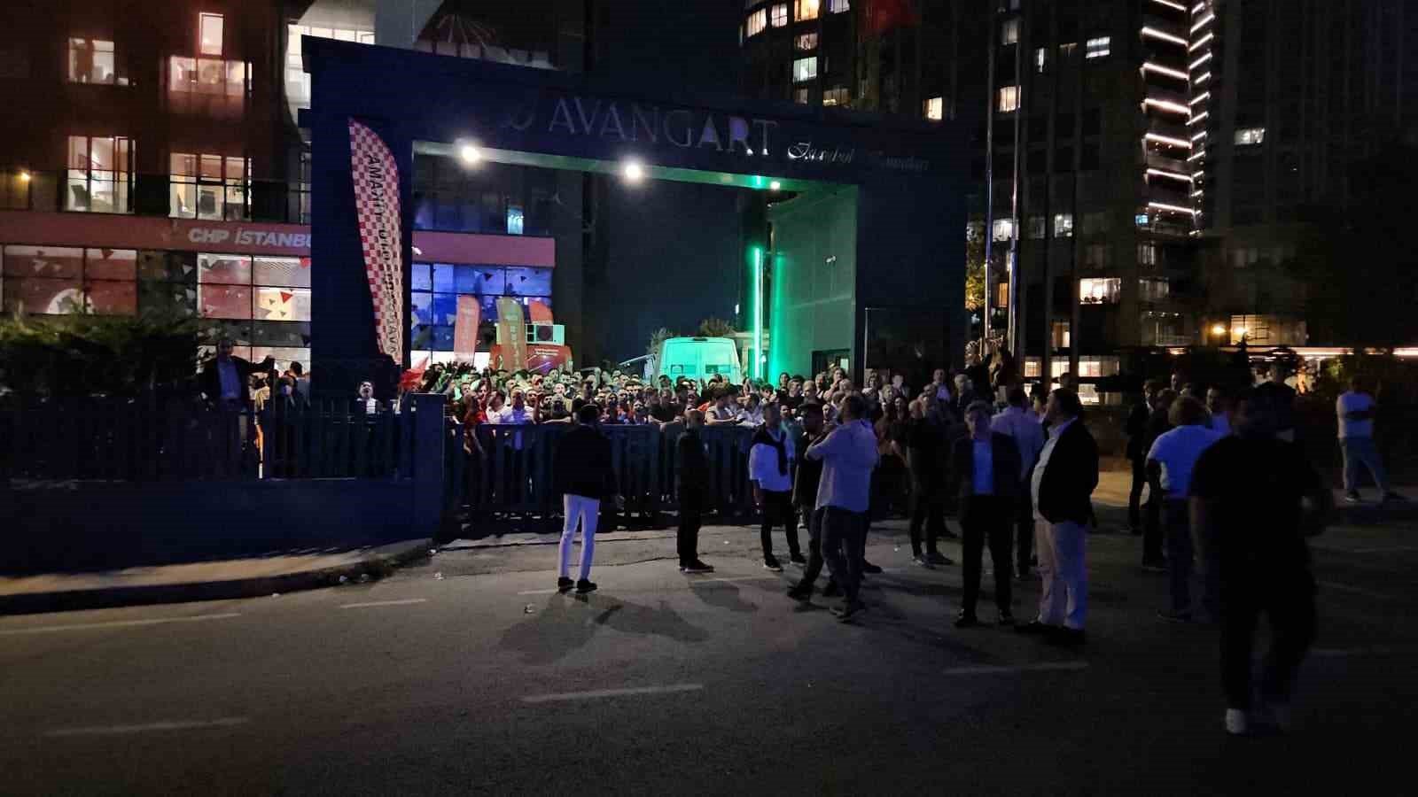 CHP İstanbul İl Başkanlığı çevresinde güvenlik önlemi