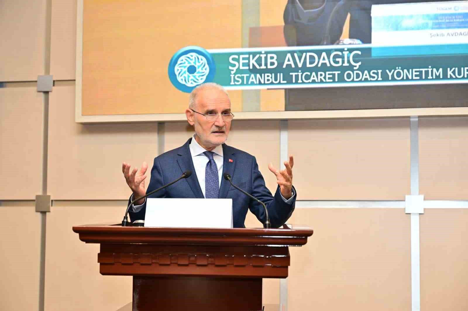 İstanbul Ticaret Odası Başkanı Avdagiç: 