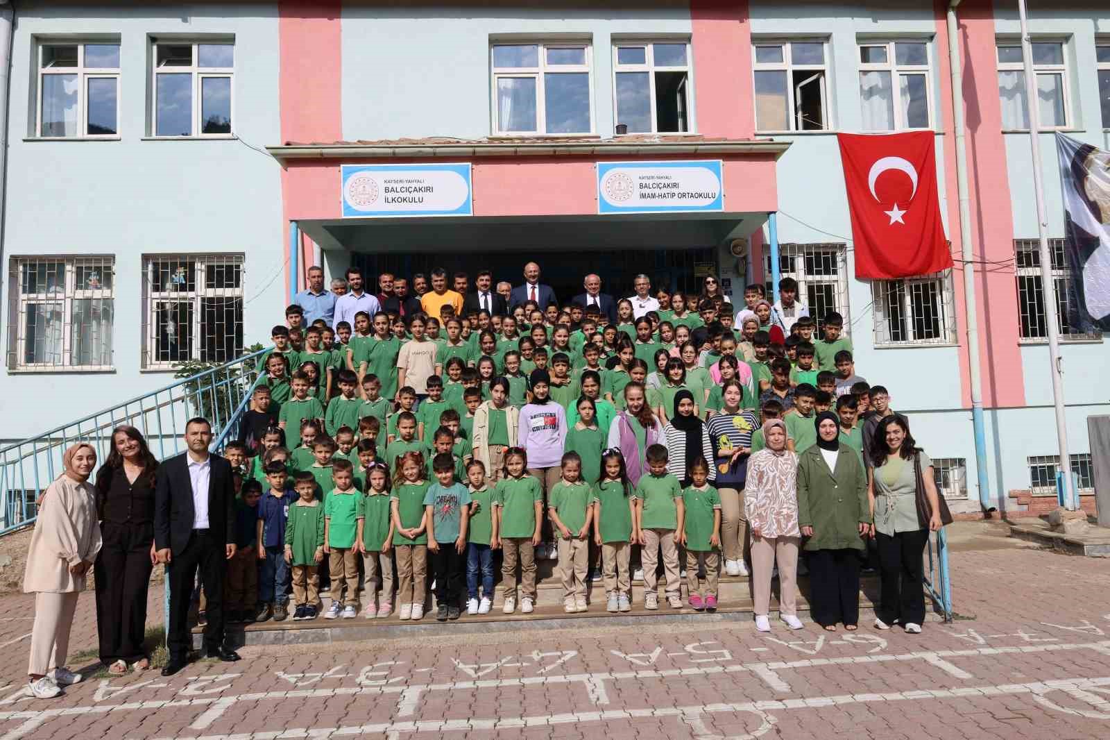 Yahyalı’da 2025-2026 Eğitim Öğretim Yılı coşkusu