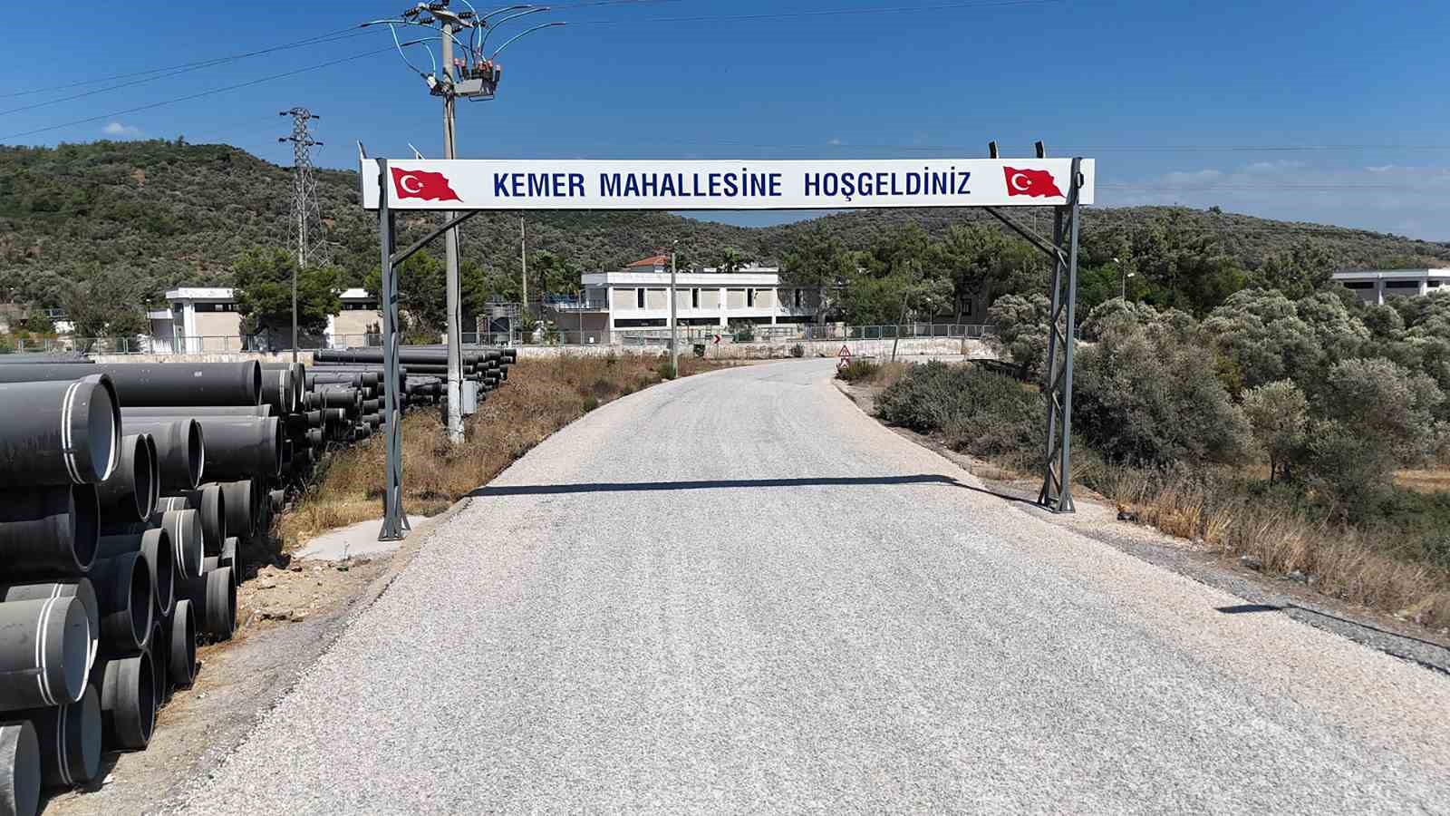 Bodrum Kemer ve Tepecik’e 7 milyon 800 bin TL’lik yol yatırımı