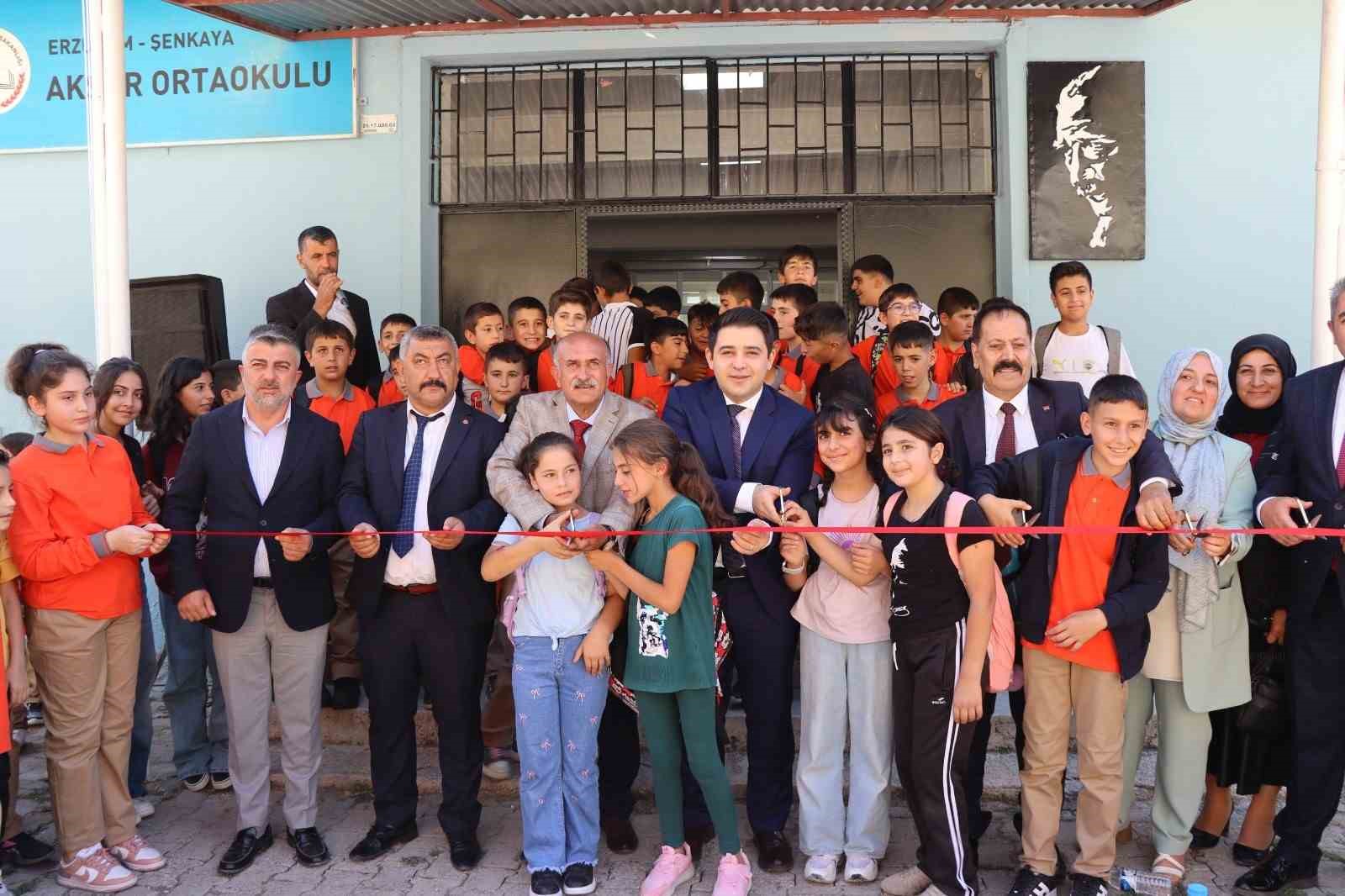 ETB’den  eğitime anlamlı destek: Köy okulu yenilendi