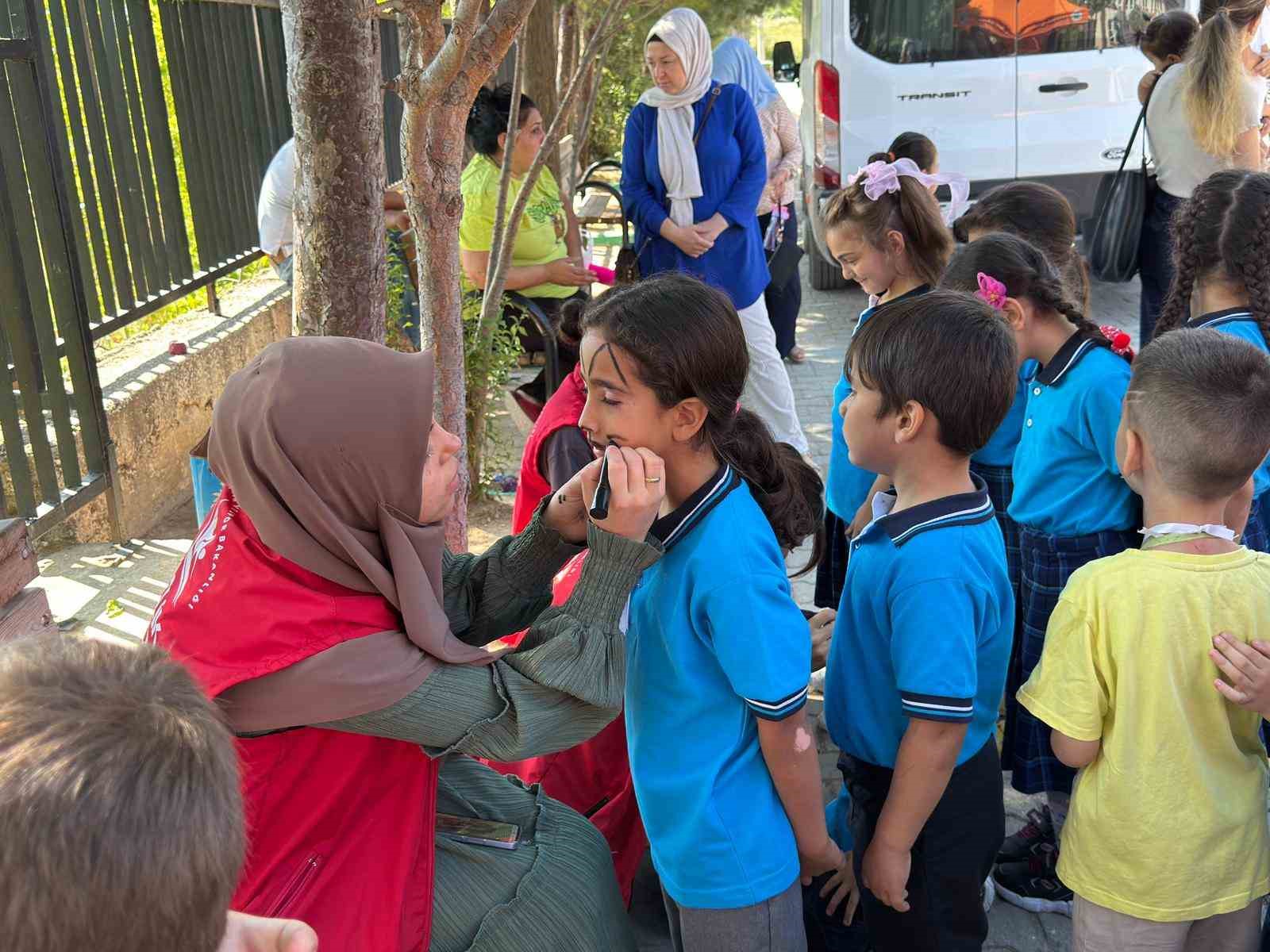 Kavaklıdere’de öğrenciler gönüllerince eğlendi