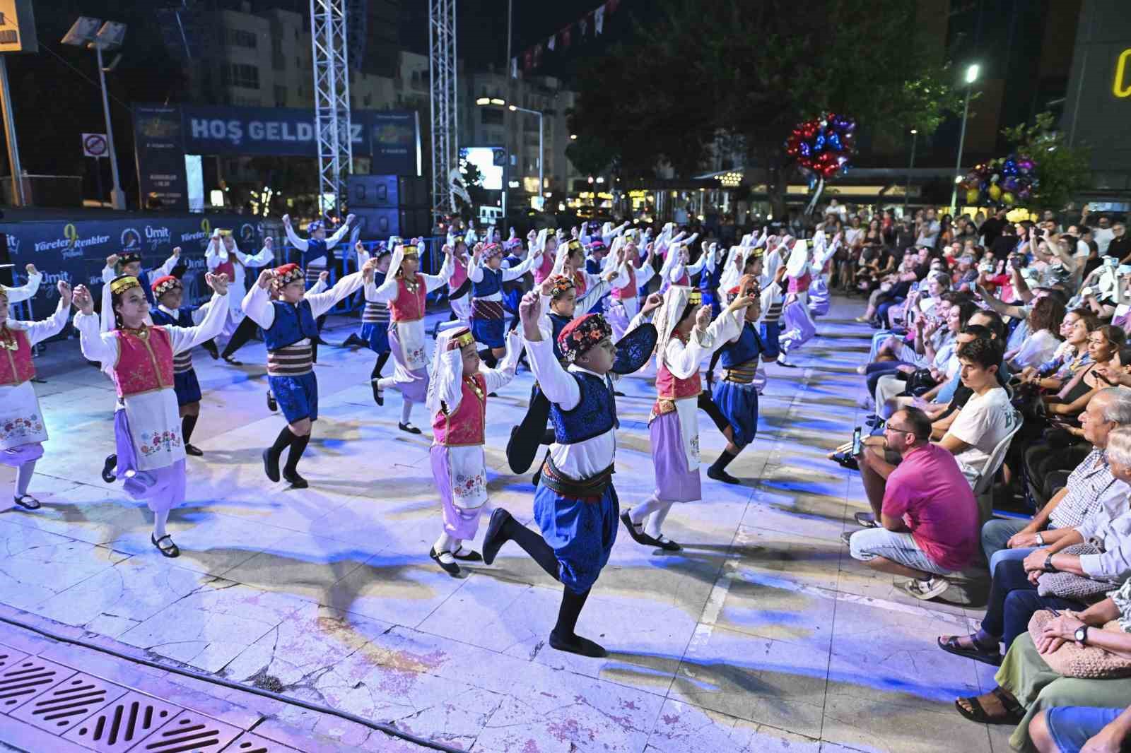 Yöreler Renkler Festivali’nde Ege ve Marmara rüzgarı