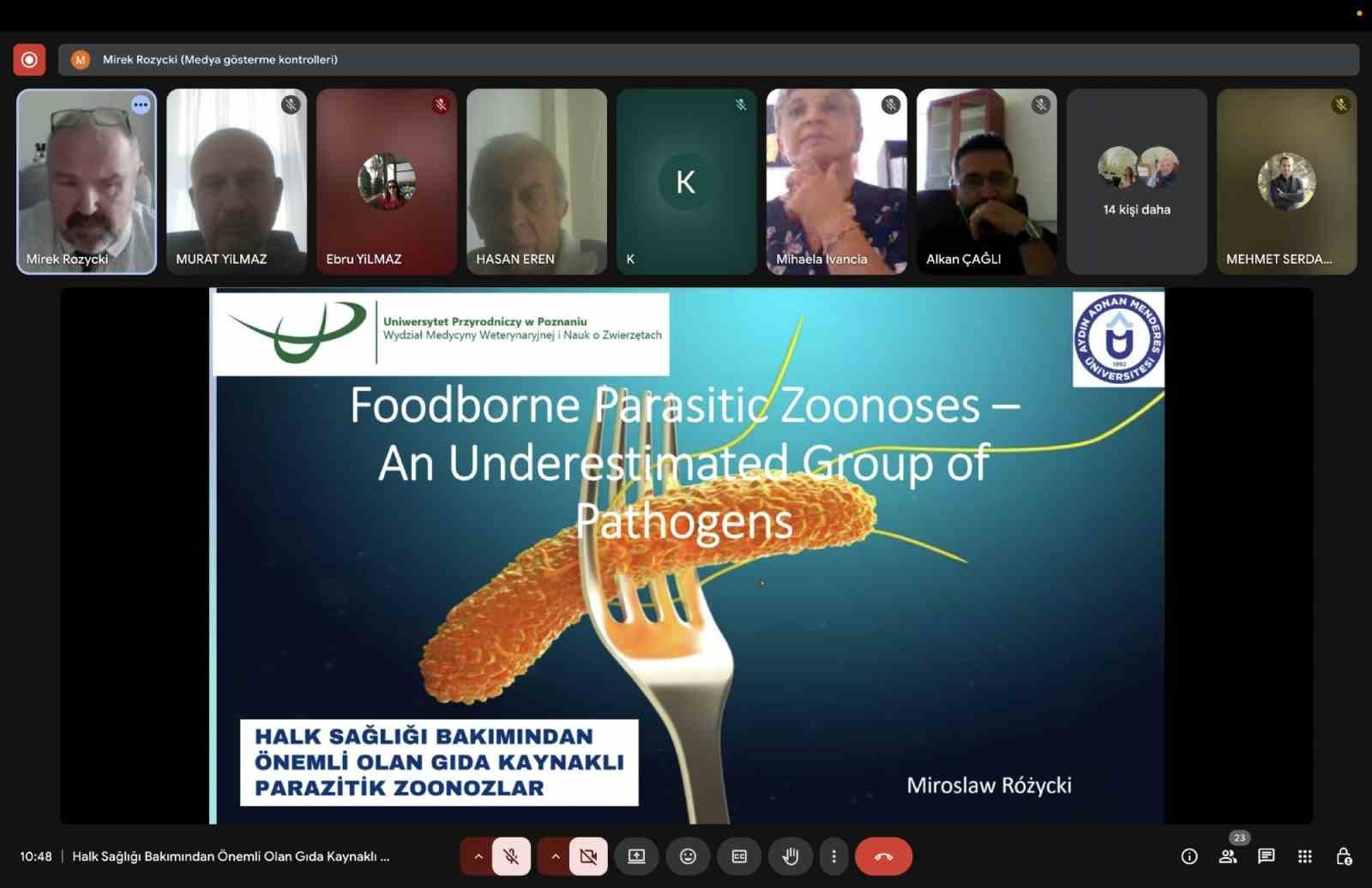 ADÜ’den uluslararası online konferans