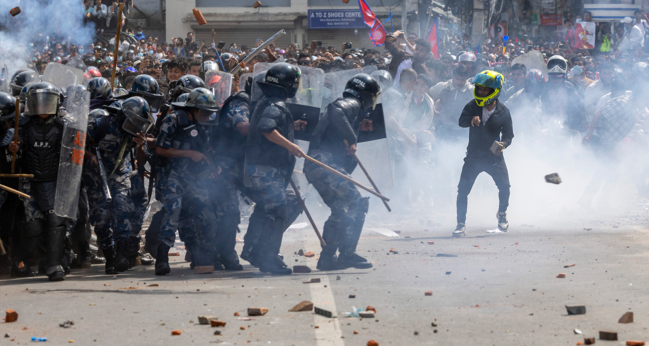 Nepal’de sosyal medya yasağı protestolarında ölü sayısı 19’a yükseldi