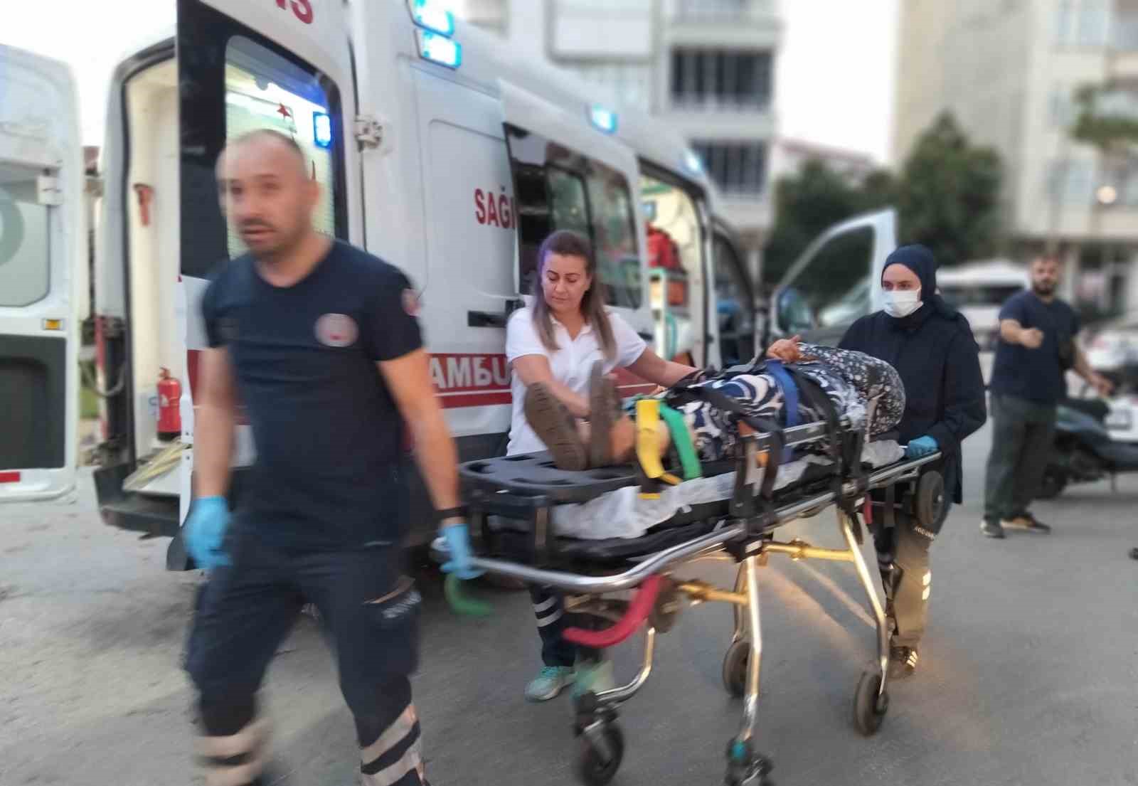 Bafra’da 3 tekerlekli bisiklet devrildi: 2 yaralı