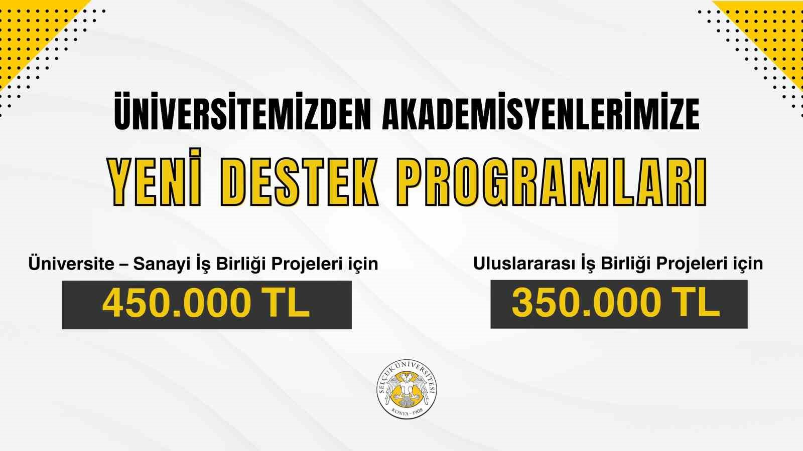 Selçuk Üniversitesi’nden akademisyenlere önemli fırsat