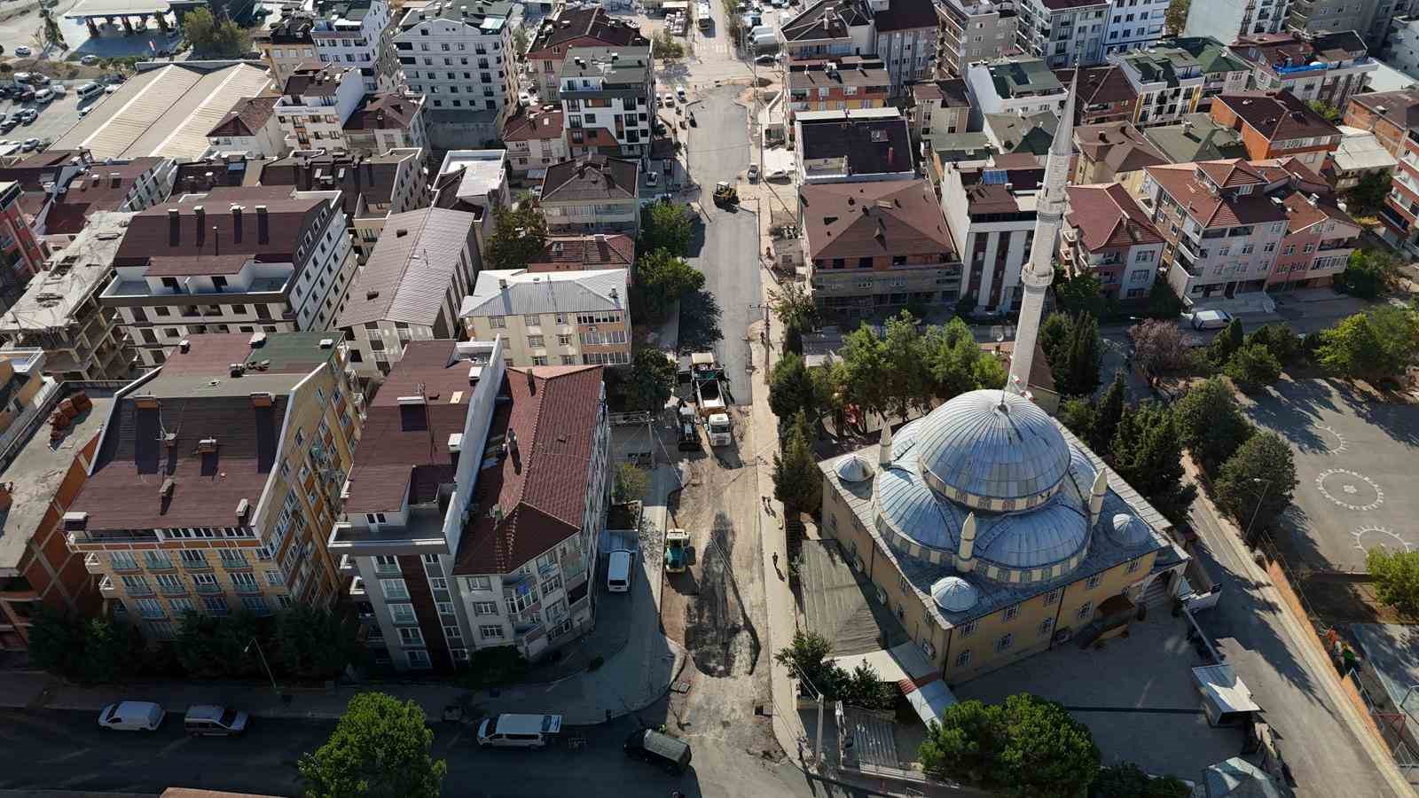 Gebze’de asfalt çalışmaları devam ediyor