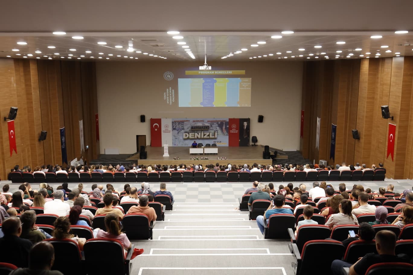 Denizli’de yetenek tarama yarışmaları devam ediyor