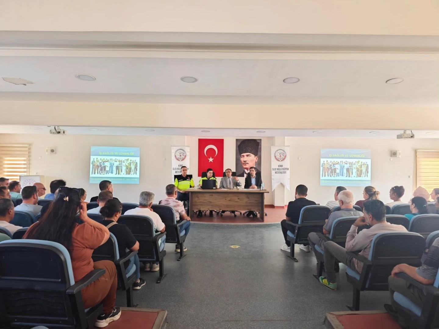 Söke’de servis şoförleri eğitime alındı