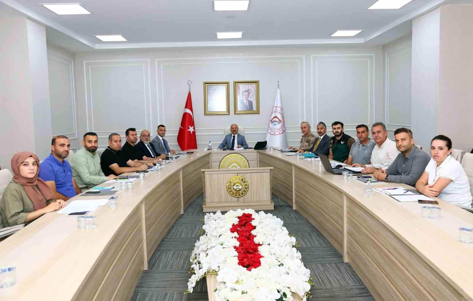 Adıyaman’da tarım arazilerinin korunmasına yönelik toplantı yapıldı