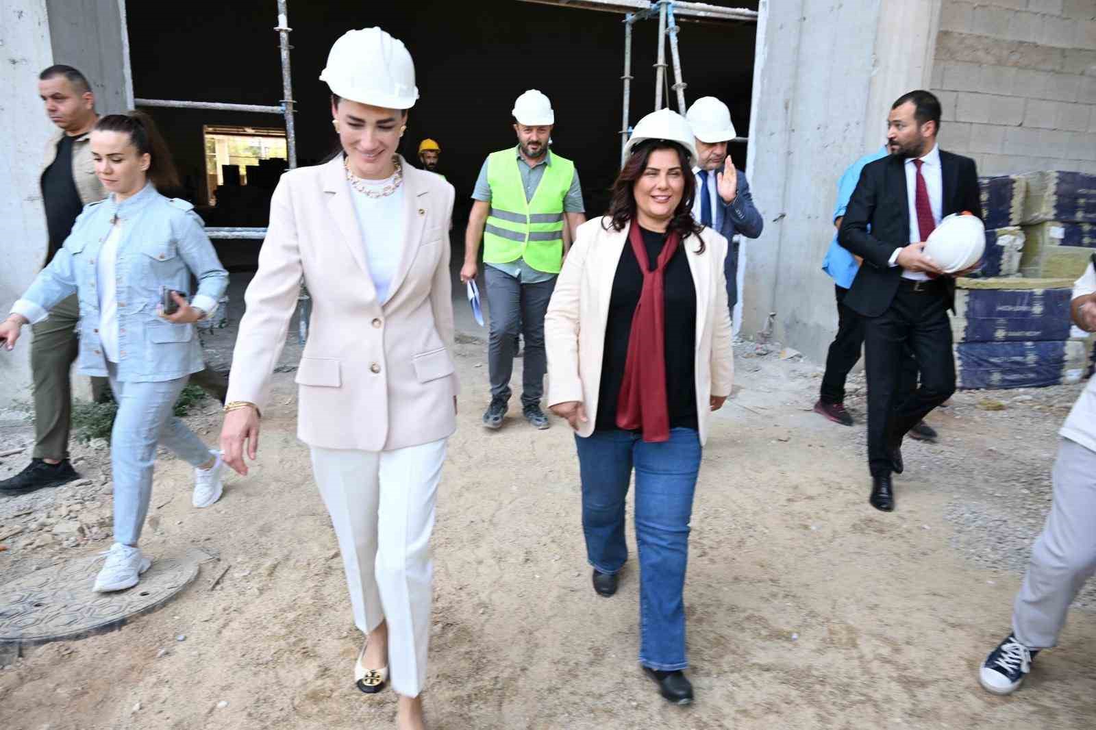 Aydın’da Kapalı Spor Salonu inşaatı hızla sürüyor