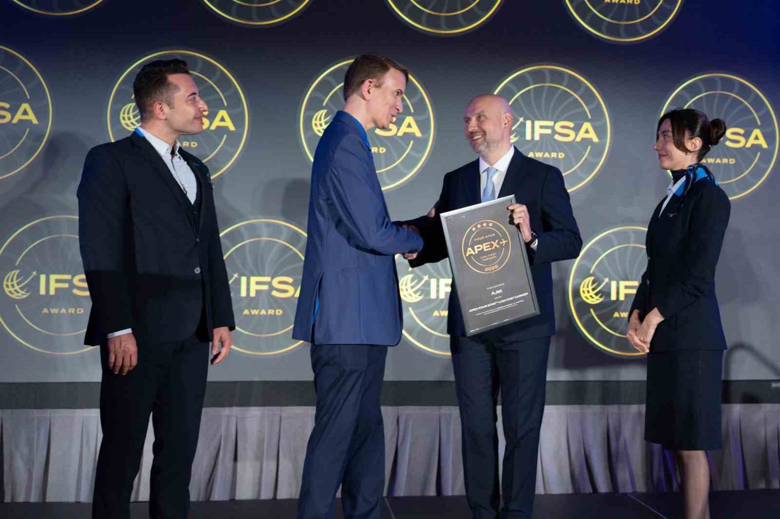 AJet ikinci kez uluslararası ödüle layık görüldü