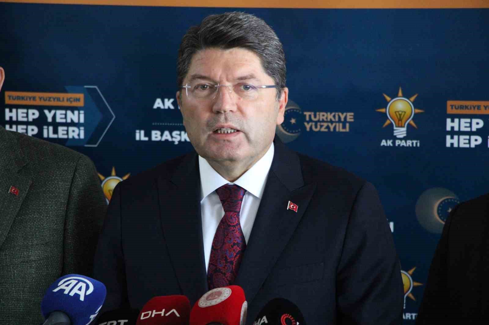 Adalet Bakanı Tunç: 