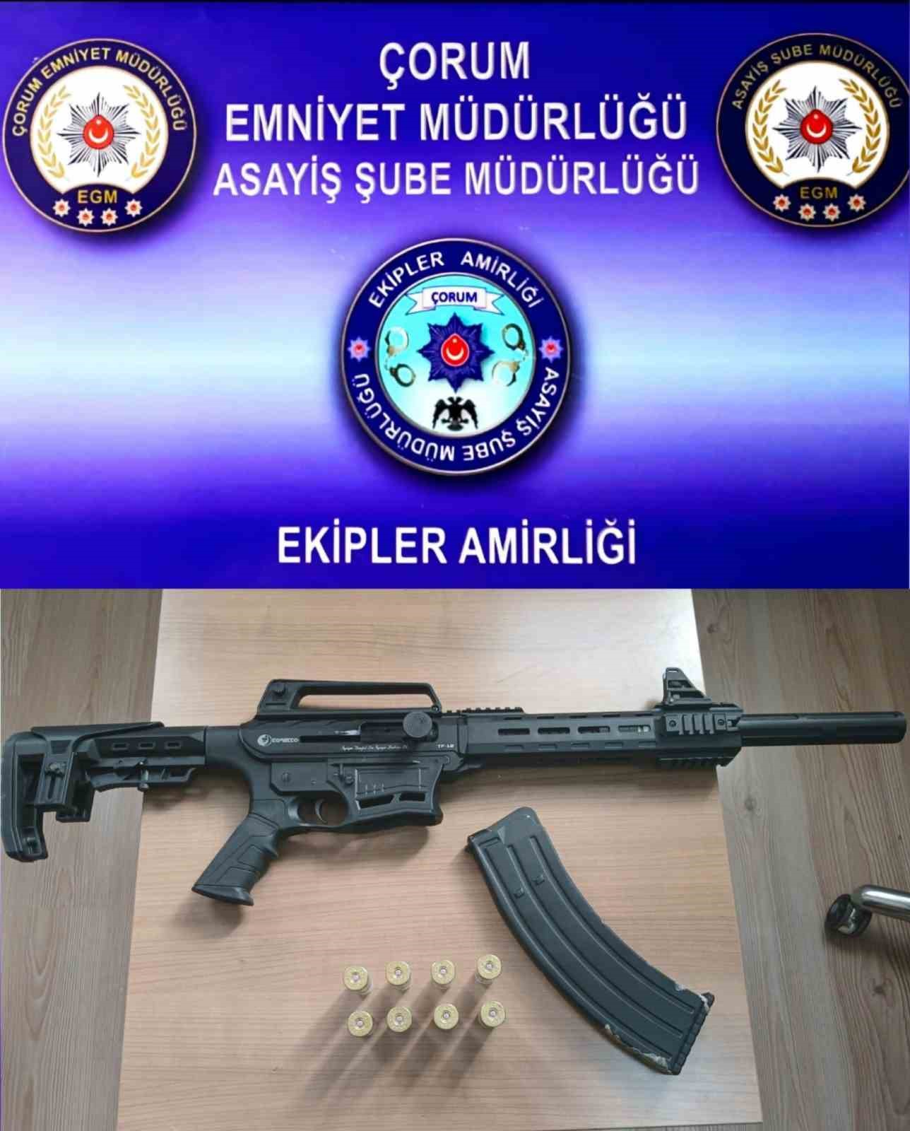 Çorum’da aranan 6 şüpheli yakalandı